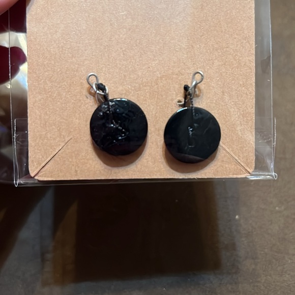 Set of 3 Black Earrings - Picture 2 of 7